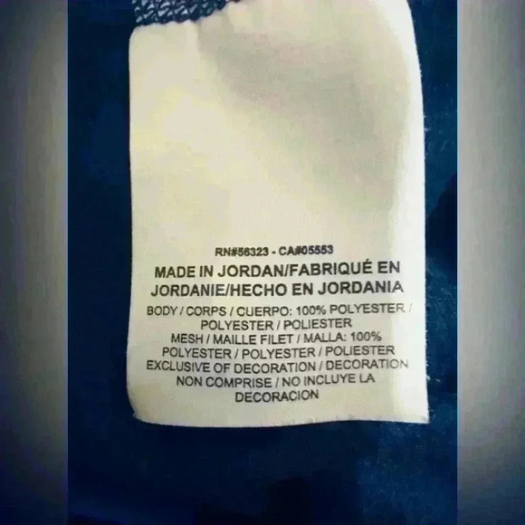 Nike Dri-FIT Miler Running T-Shirt, Women’s Small, Two Tone Violet and Navy Blue - Picture 8 of 8